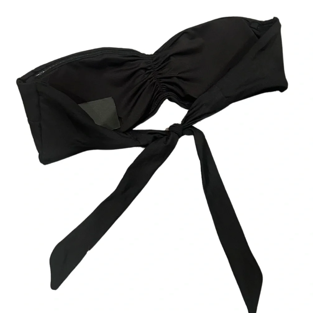 H&M Black Bandeau Bikini Top | Size 4 - Picture 2 of 3